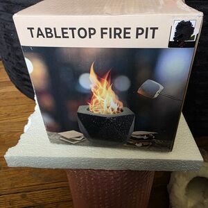 Tabletop Fire Pit - Black - Unbranded